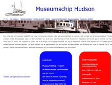 Tablet Screenshot of museumschiphudson.com